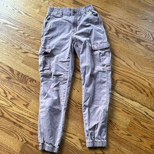 American Eagle cargo joggers size 00